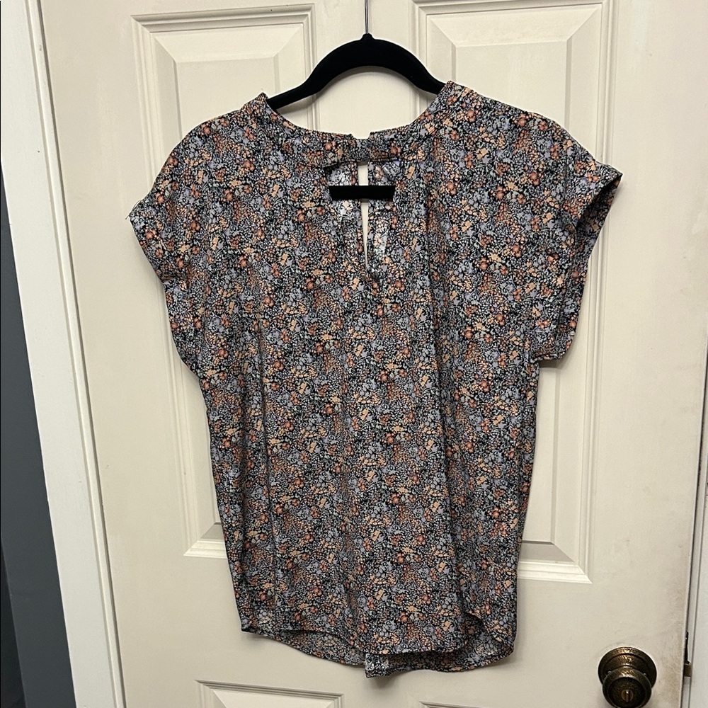 Chic Floral Women's Blouse